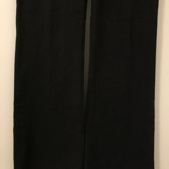 Gap  90s Y2K Size 4 Long Flare Boot Cut Stretch Dark Gray Women's Dress Pants 4L - Picture 3 of 9